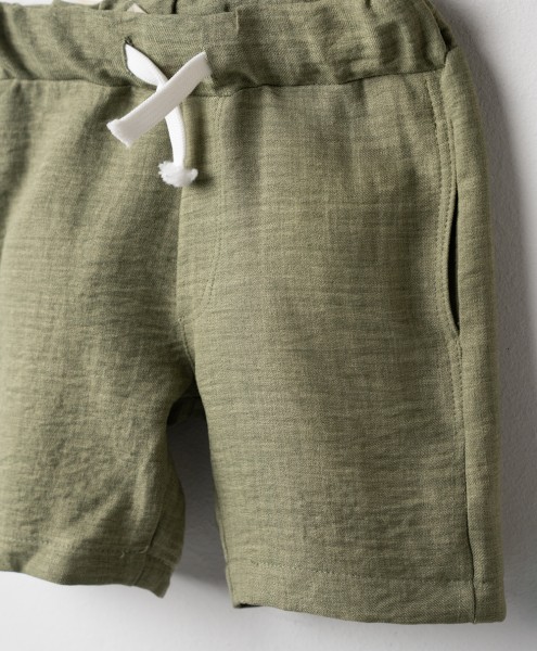 Σετ βεμούδα με πουκάμισο - ΧAKI 1Y