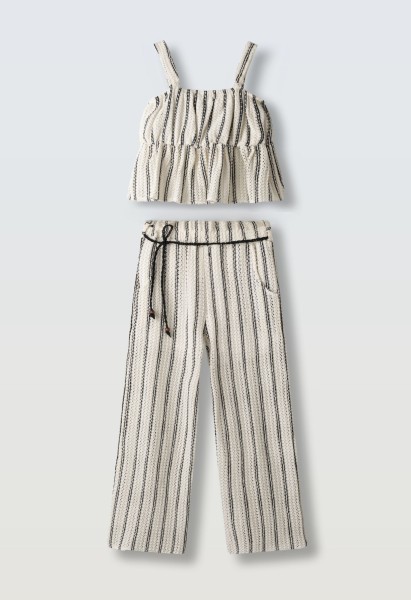 Σετ παντελόνα - ΕΚΡΟΥ 8Y