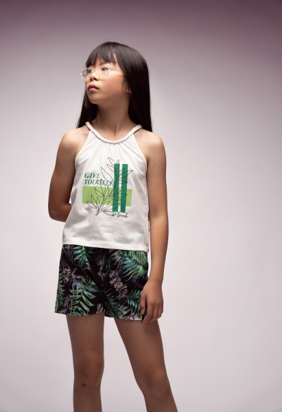 Σετ σορτς - ΠΡΑΣΙΝΟ 8Y