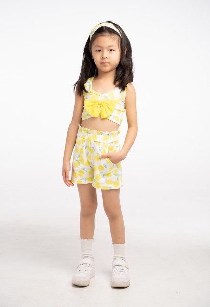 Σετ σορτς λεμόνια - ΚΙΤΡΙΝΟ 2Y