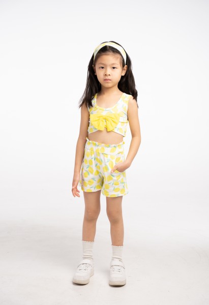 Σετ σορτς λεμόνια - ΚΙΤΡΙΝΟ 2Y