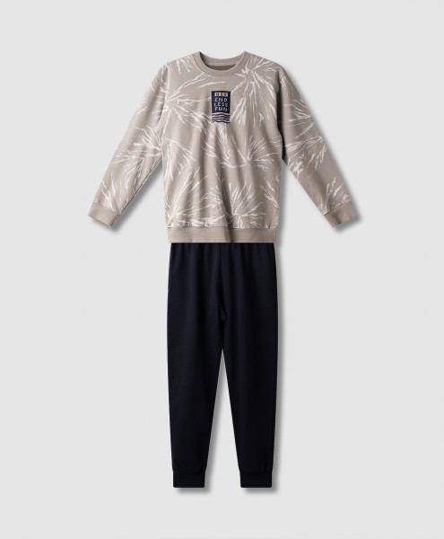 Σετ φόρμα αχνούδιαστη για αγόρια - ΕΛΕΦΑΝΤ 6Y