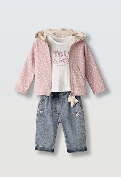 Σετ 3 τμχ με μπουφάν - ΡOZ 6M