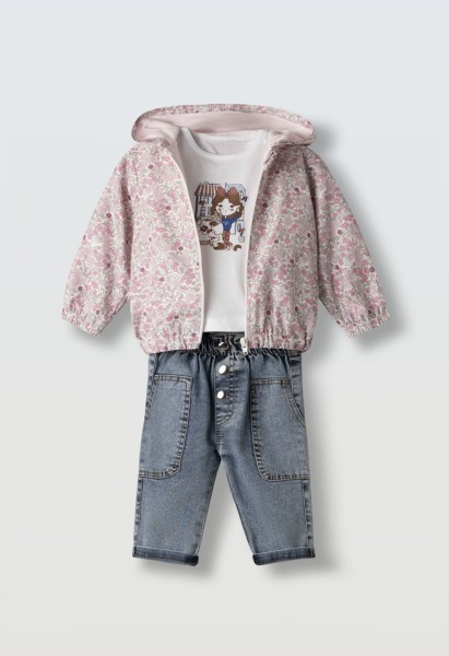 Σετ 3 τμχ με μπουφάν - ΡOZ 12M