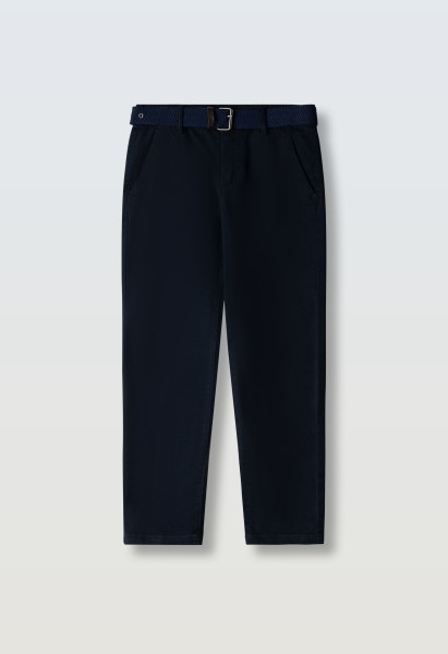 Παντελόνι με ζώνη ελαστικό - ΜΠΛΕ 6Y