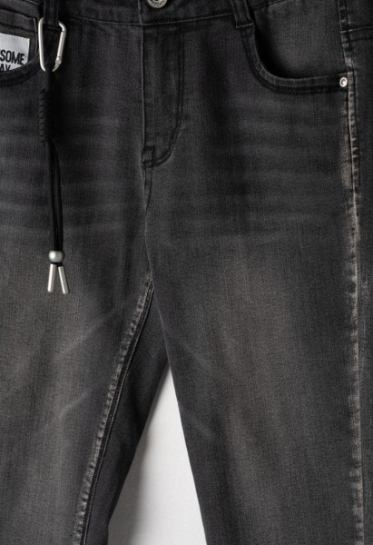 Παντελόνι τζιν μαύρο - ΜΑΥΡΟ 14Y