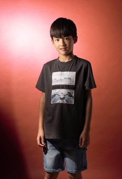 Σετ βερμούδ τζιν - ΜΑΥΡΟ 6Y