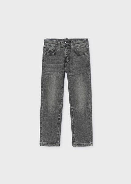 Παντελόνι τζιν slim fit βασικό - ΓΚΡΙ 10Y