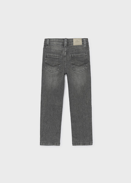 Παντελόνι τζιν slim fit βασικό - ΓΚΡΙ 10Y