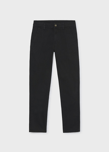 Παντελόνι chino basic - ΜΑΥΡΟ 10Y
