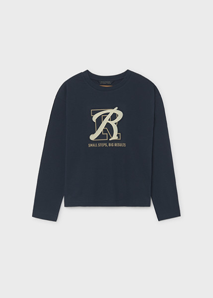 T-Shirt μακρυμάνικο - ΜΠΛΕ 8Y