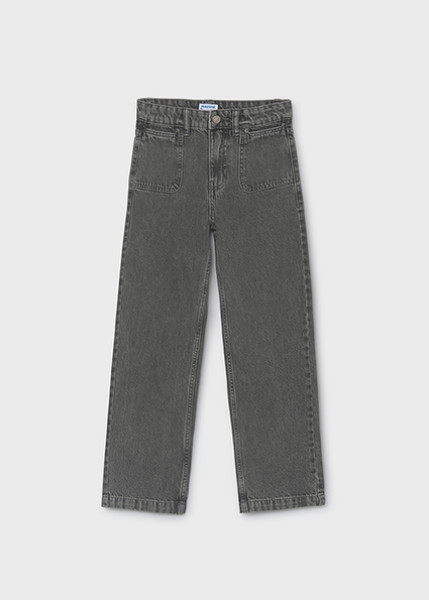 Παντελόνι τζιν relaxed fit - ΓΚΡΙ 10Y