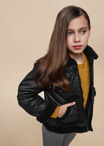 Μπουφάν διπλής όψης - ΜΑΥΡΟ 8Y