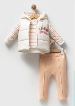 Σετ 3τμχ.με γιλέκο - ΣΟΜΟΝ 12M