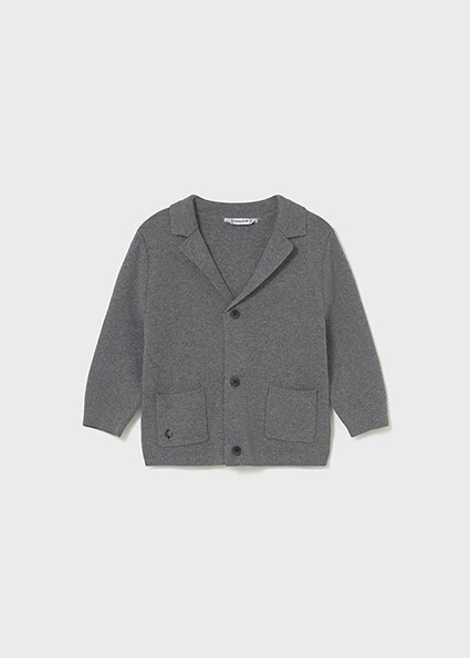 Σακάκι πλεκτό - ΓΚΡΙ 4Y