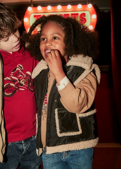 Γιλέκο αντιθέσεις πρόβατο - ΜΑΥΡΟ 4Y