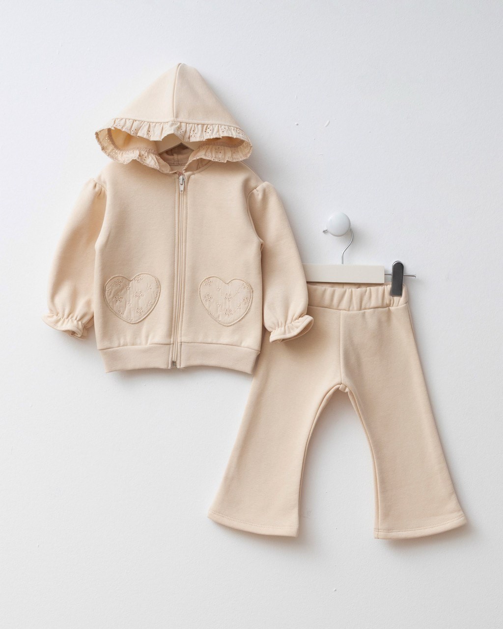 Σετ φόρμα με ζακέτα βρεφική - ΜΠΕΖ 9M