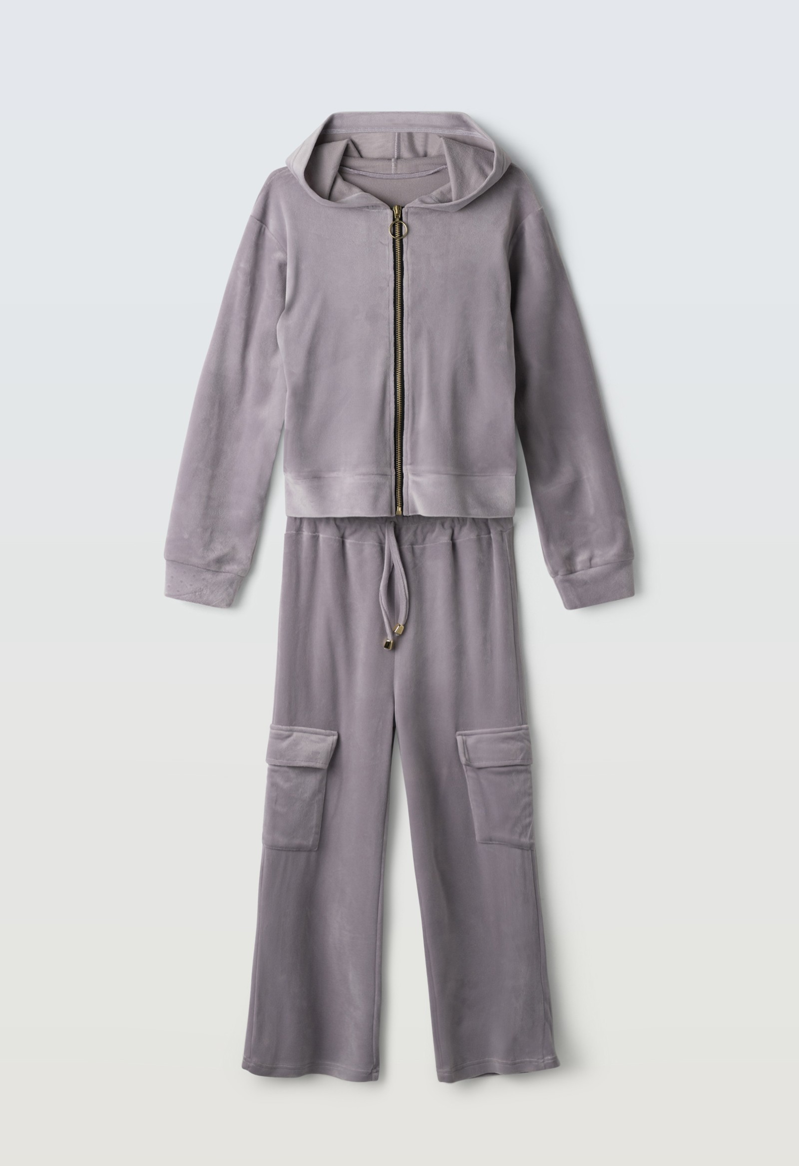 Σετ φόρμα με ζακέτα βελούδινη - ΛΙΛΑ 8Y