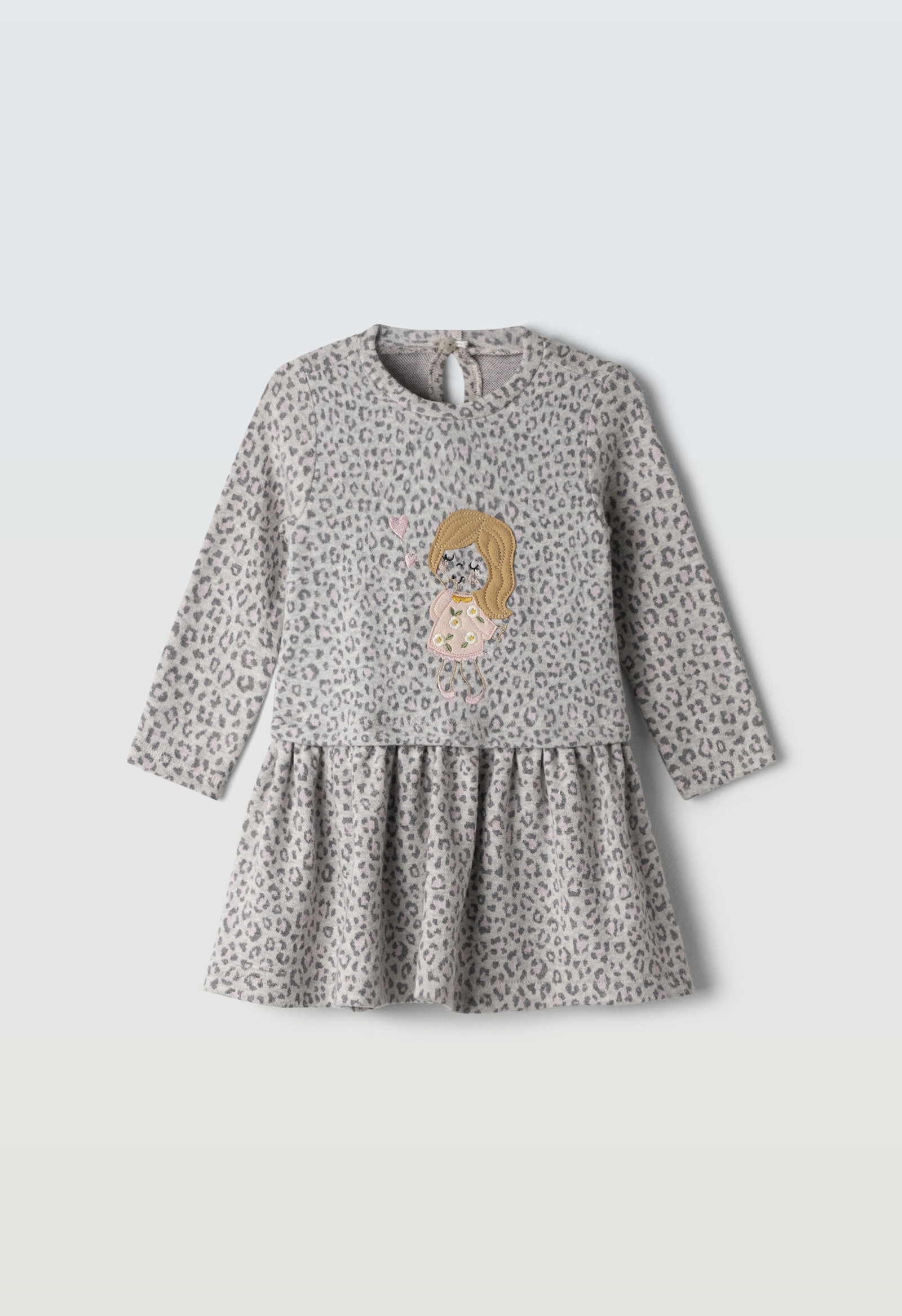 Φόρεμα με τσαντάκι - ΓΚΡΙ 4Y