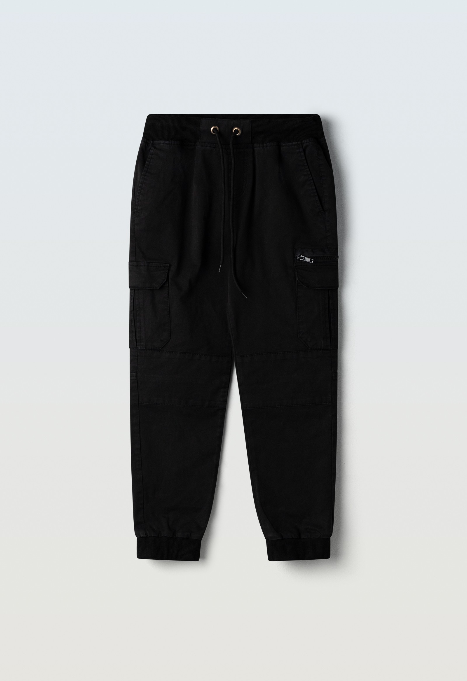 Παντελόνι κάργκο μαύρο - ΜΑΥΡΟ 8Y