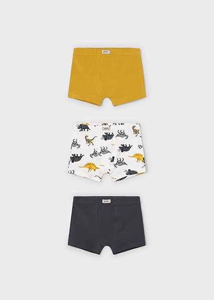 Σετ 3 μπόξερς - ΜΟΥΣΤΑΡΔΙ 16Y