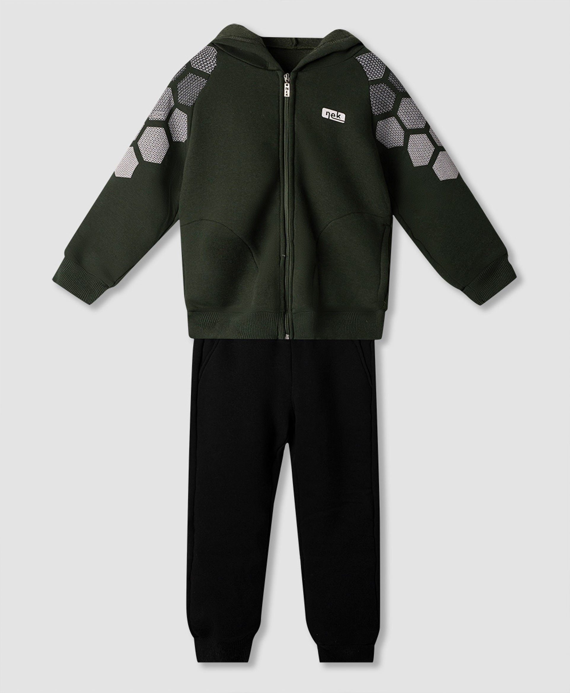 Σετ φόρμα με ζακέτα - ΜΑΥΡΟ 8Y