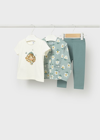 Σετ κολάν 3 τεμάχια - ΜΕΝΤΑ 12M