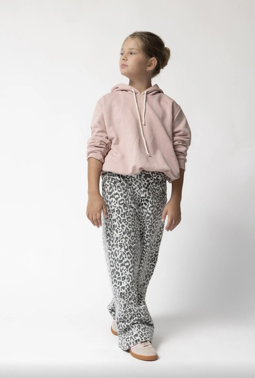 Παντελόνι leopard   denim - ΤΥΠΟΣ 4/5Y