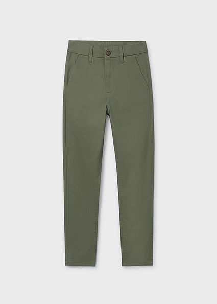 Παντελόνι chino basic - ΠΡΑΣΙΝΟ 8Y