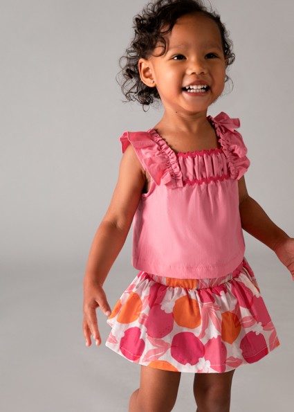 Σετ φούστα σταμπωτή - ΓΕΡΑΝΙ 2Y