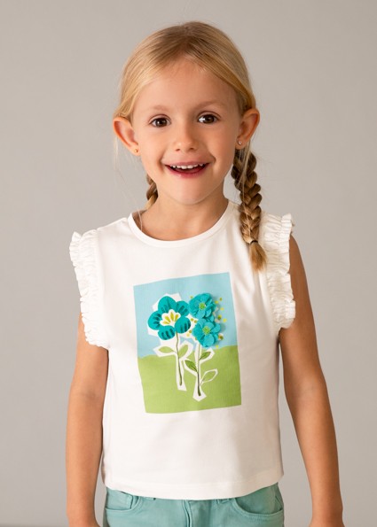 Μπλούζα τιράντες - ΕΚΡΟΥ 10Y