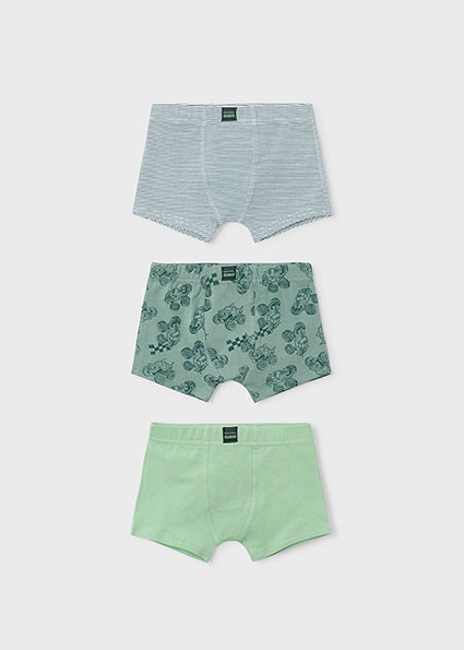 Σετ 3 μποξερς - ΠΡΑΣΙΝΟ 12Y