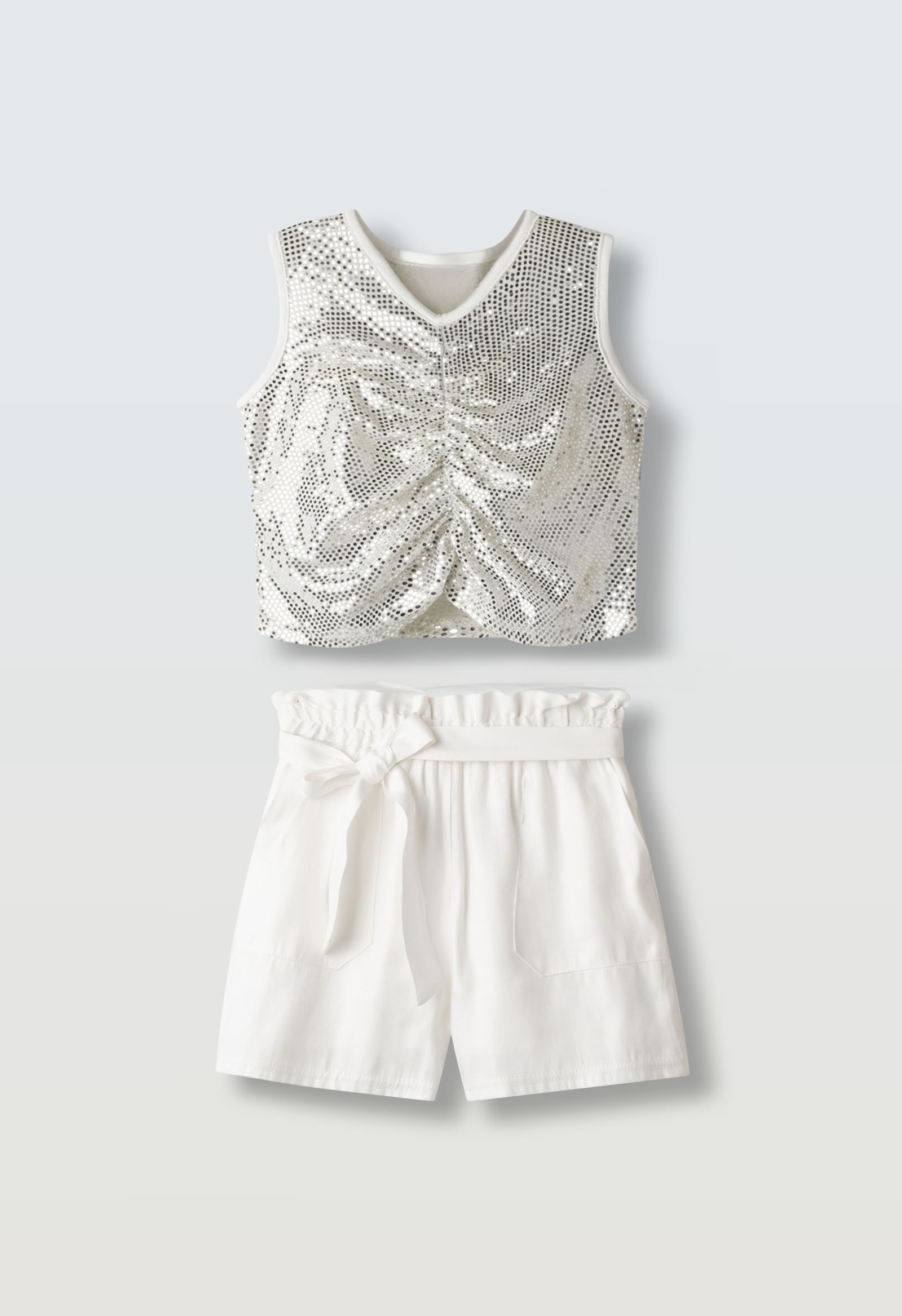 Σετ σορτς - ΕΚΡΟΥ 12Y