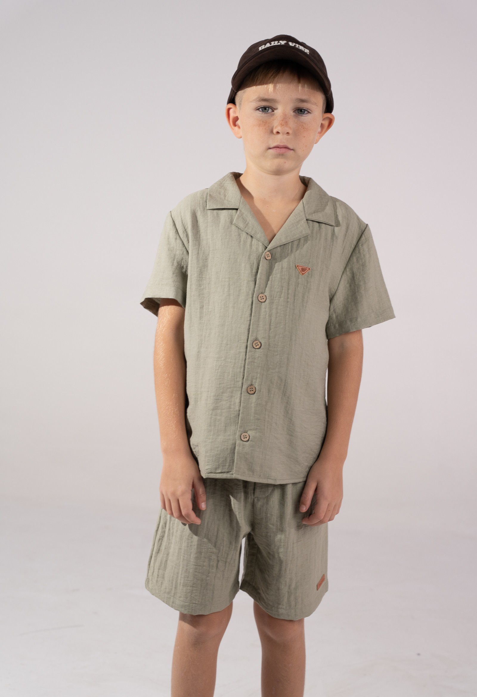 Σετ βερμούδα - ΧAKI 12Y