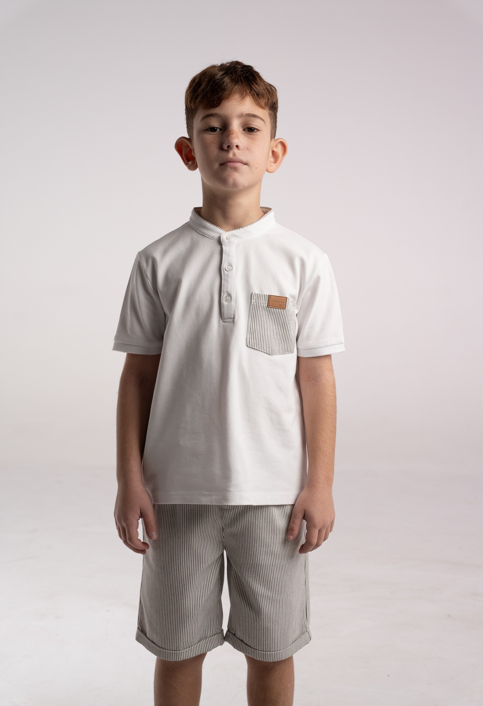 Σετ βερμούδα - ΛΕΥΚΟ 12Y