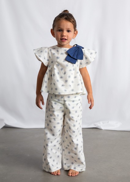 Σετ παντελόνι μακρύ σταμπωτό - ΜΠΕΖ 8Y