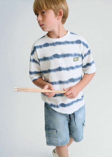 Βερμούδα denim cargo - ΤΖΙΝ 14Y