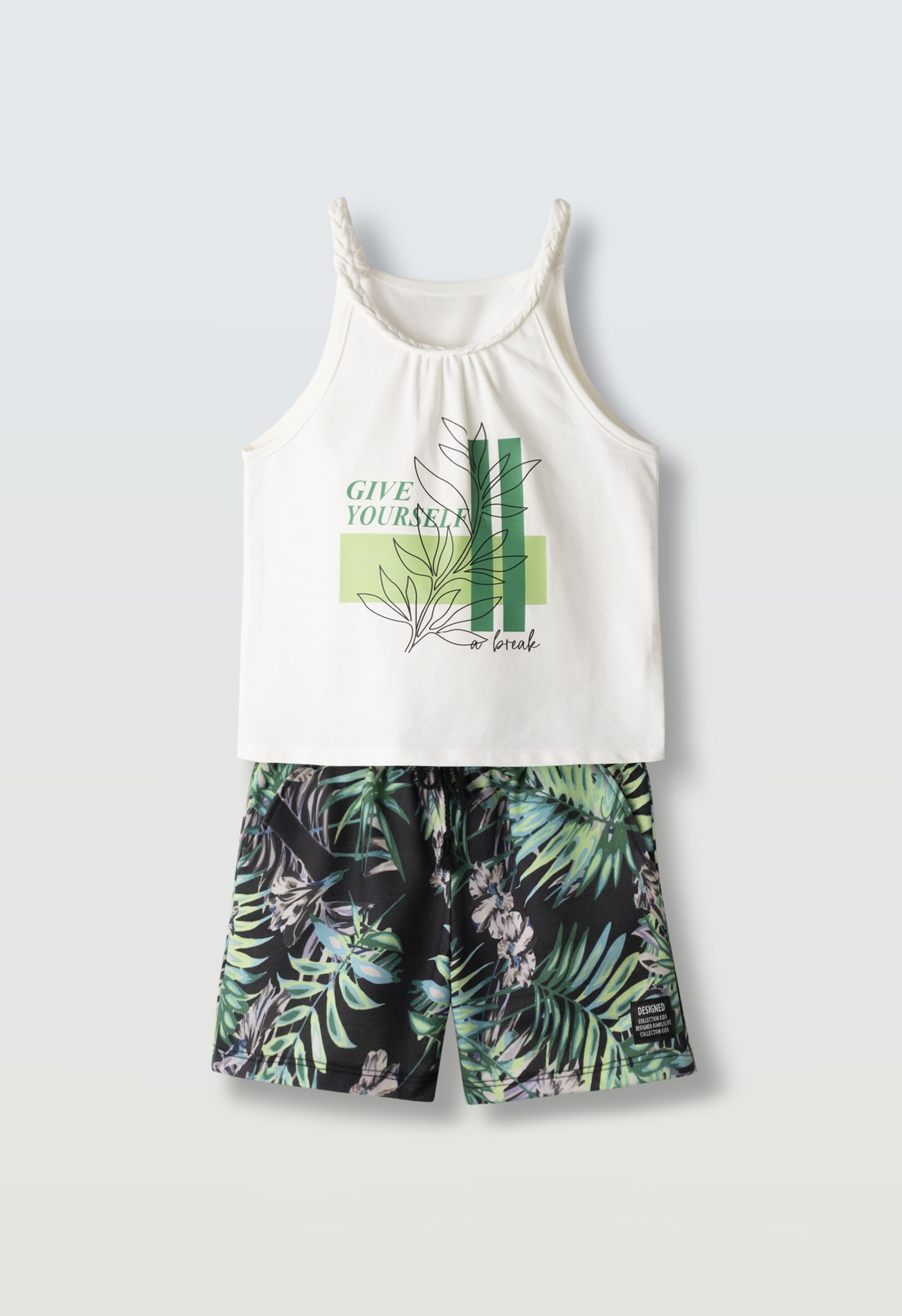 Σετ σορτς - ΠΡΑΣΙΝΟ 8Y