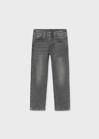 Παντελόνι τζιν slim fit βασικό - ΓΚΡΙ 10Y